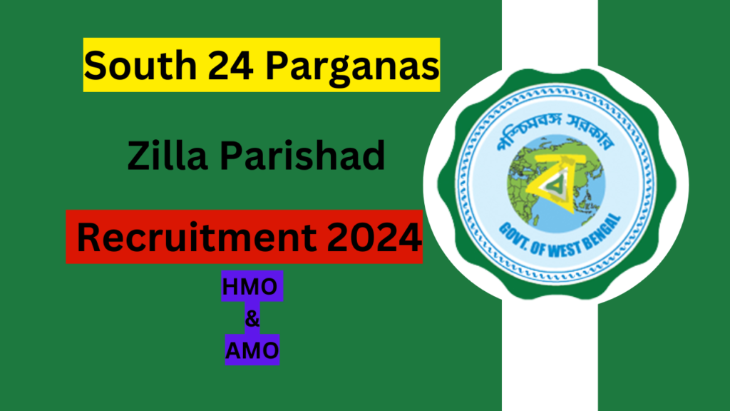 South 24 Parganas Zilla Parishad Recruitment 2024